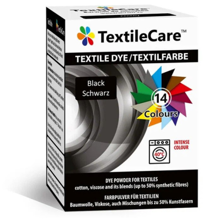  Краска для ткани TEXTILE CARE черная 350 г.