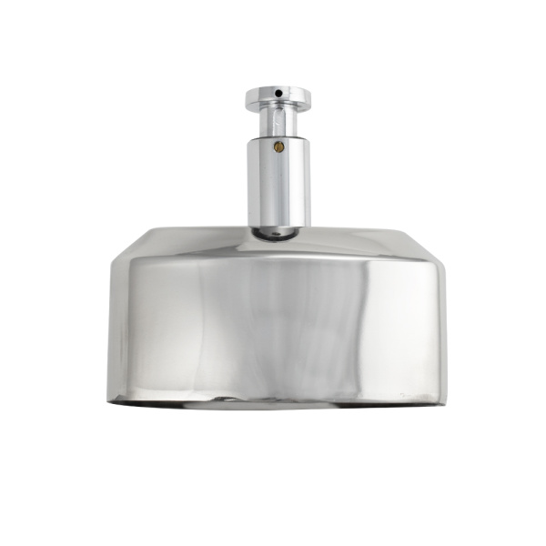 Дозатор жидкого мыла настенный, металлический, с глазком, из нержавеющей стали марки 201, на 800 мл,