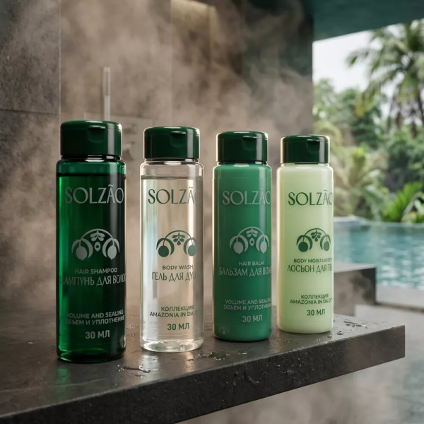  Гель для душа, флакон 30 мл. «SOLZAO» / Shower gel