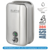  Дозатор для жидкого мыла LAIMA PROFESSIONAL INOX (гарантия 3 года), 1 л, нержавеющая сталь, зеркальный, 605393