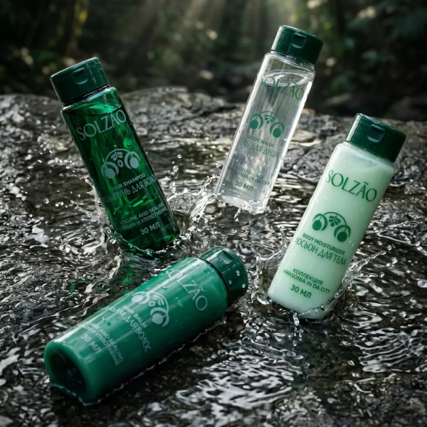  Кондиционер для волос, флакон 30 мл. «SOLZAO» / Hair conditioner