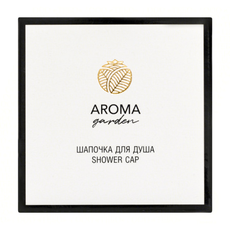 Шапочка для душа, упак. картон «Aroma Garden» / Shower cap