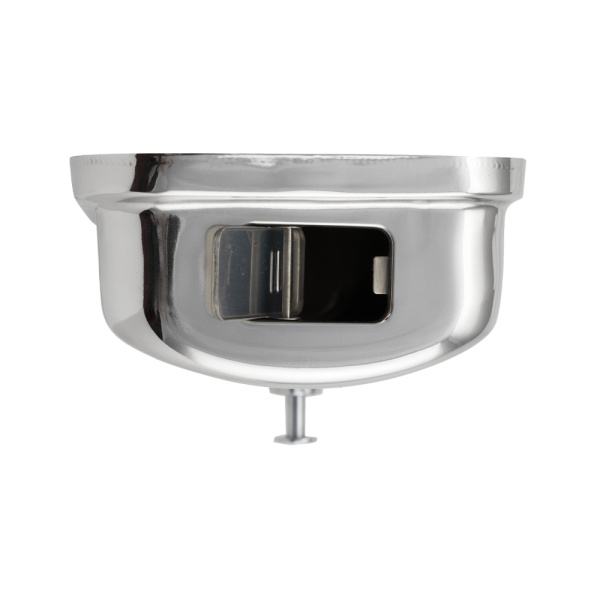 Дозатор для жидкого мыла 1000 мл, настенный, с глазком, из нержавеющей стали марки 304, цвет ХРОМ.