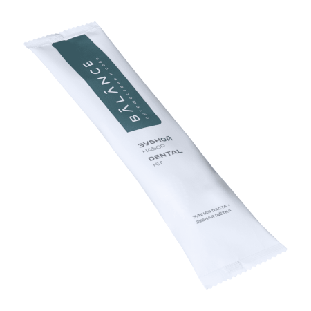  Зубной набор, упак. флоупак «Balance» / Dental kit