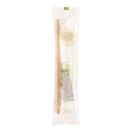  Зубной набор, матовый пакет «Greenery»  / Dental kit