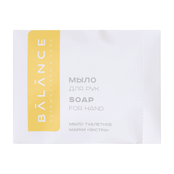 Мыло, 20 г., упак. каменная бумага с клапаном «Balance» / Soap