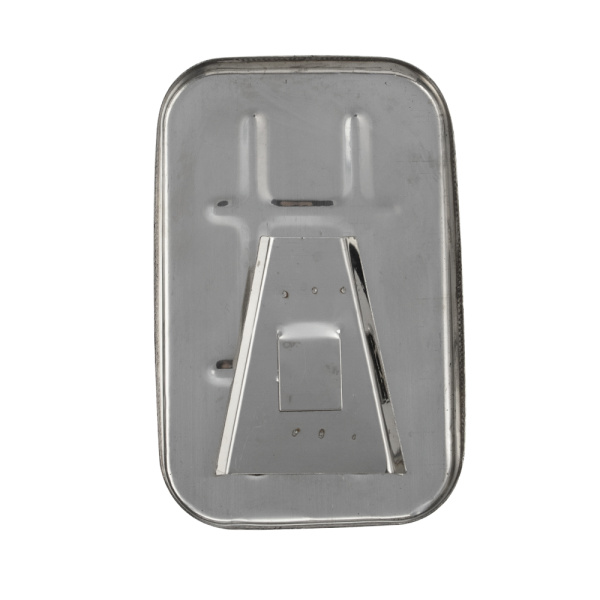 Дозатор для жидкого мыла 500 мл, настенный, с глазком, из нержавеющей стали марки 304, цвет ХРОМ.