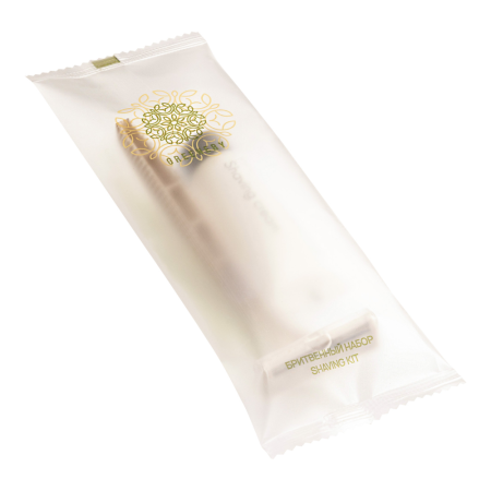  Бритвенный набор, упак. матовый пакет «Greenery» / Shaving set