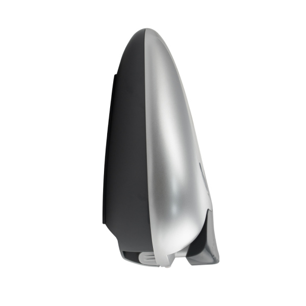 Дозатор жидкого МЫЛА, универсальный, пластиковый, СЕРЫЙ, с глазком - капля, 400 мл