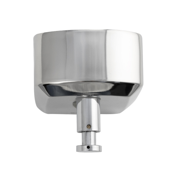 Дозатор жидкого мыла настенный, металлический, с глазком, из нержавеющей стали марки 304, на 500 мл